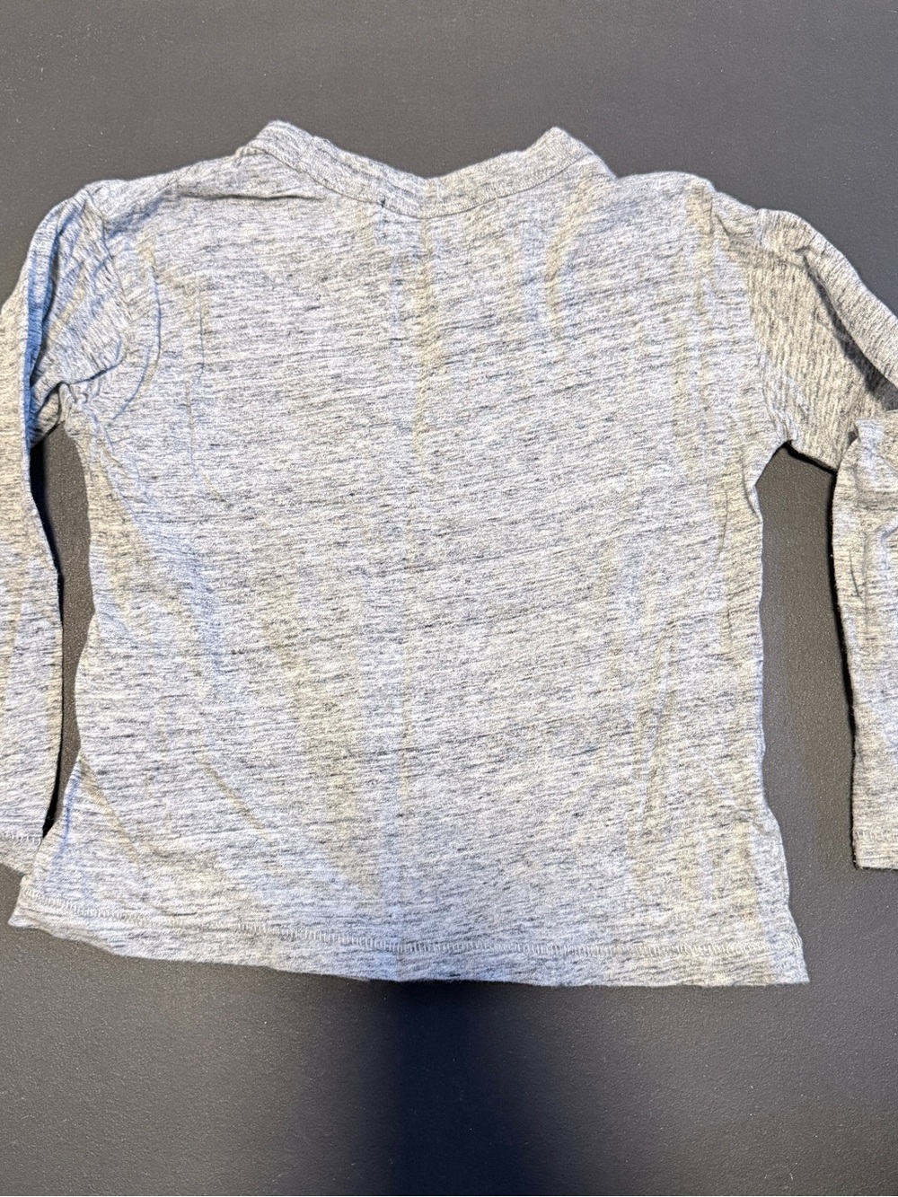 Finger In The Nose Grey Long-Sleeve Graphic Tee - Picture 3 of 4